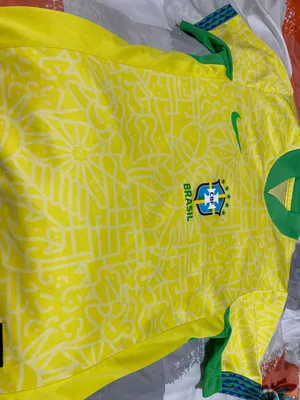 Brazil shirt no name Yellow and green