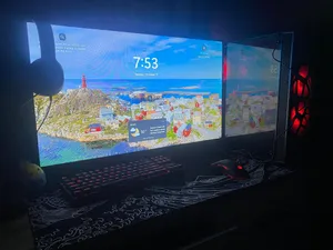 سيت أب جيمنج متكامل للبيع (كمبيوتر، شاشه، وملحقات)