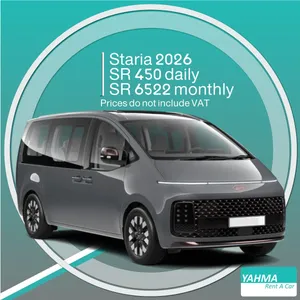 Hyundai Staria 2026 (9 seater) for rent in Dammam - Free delivery for monthly rental