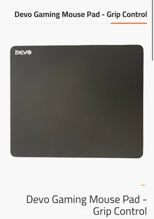 Devo Gaming Mouse Pad - Grip Control