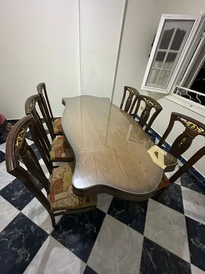 سفرة و نيش خشب زان دمياطي