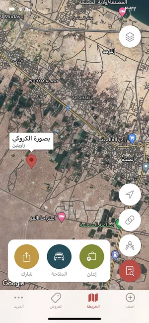 Industrial Land for Rent in Al Batinah Al Masnaah