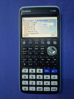 Casio Fx-CG50 استخدام خفيف