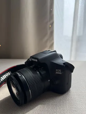 Canon EOS 2000D + 2 Lenses  Excellent Condition