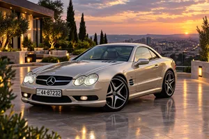 كاش او اقساط من المااك مباشره مرسيدس SL55 AMG 2002 بحاله الوكاله