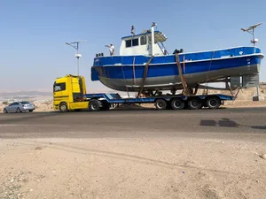 لوبوي سكوب فتاحه الطول 18 متر بعد الفتح عرض 3 متر للببع او للأيجار