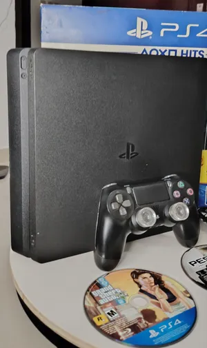 PS4 Slim 1TB  (معدلة)   نظيفة جدا 100٪