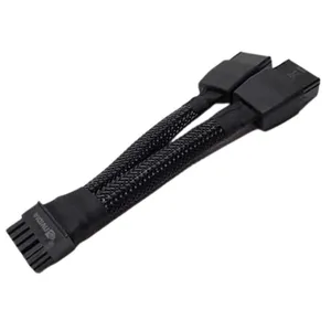 POWER ADAPTER CABLE FOR NVIDIA RTX GRAPHICS CARD 1X MALE - 12 PIN 2X FEMALE 8 PIN