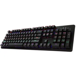 كيبورد سلكي ميكانيكي اصلي ABKONCORE K595 USB WIRED KEYBOARD BLUE SWITCH