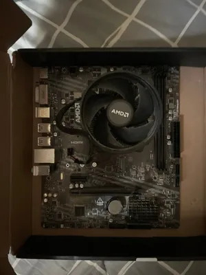 سلام عليكم عندي مذر بورد AMD مع معالج رايزن 54500ومروحت مبرد