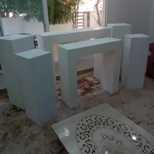 تأجير طاولات استقبال المواليد والأعراس Gift Display Tables for Rent Muscat
