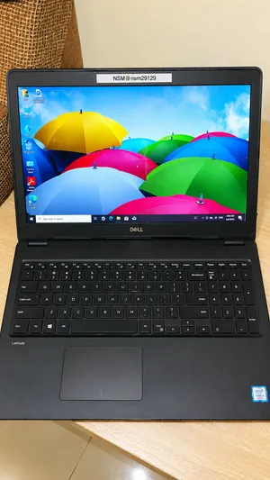 لابتوب Dell مستخدم فئة متوسطة مناسب للدراسة والعمل المواصفات Intel Core i5 الجيل السابع