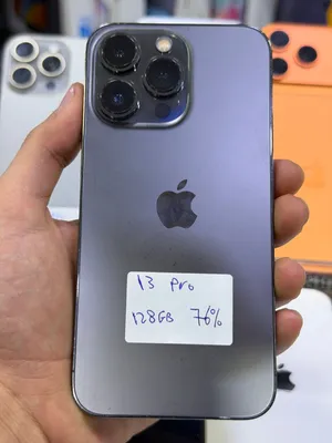 iPhone 13 Pro 128GB توب نظافة Battery 76% الجهاز وكالة ولا شخط