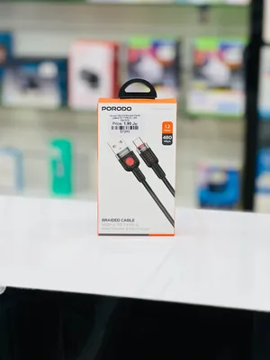 Brand New Porodo USB-A Type-C Cable in oman  Fast Charging