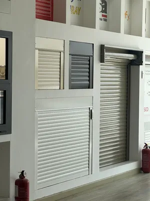 Aluminum window roller shutter