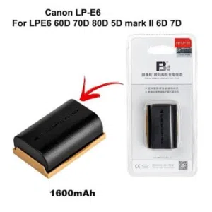 بطاريات كاميرات تصوير لكاميرات سوني و كانون  FB-LP-E6 CAMERA SONY
