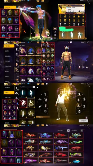Free Fire Accounts and Characters for Sale in Al Ain
