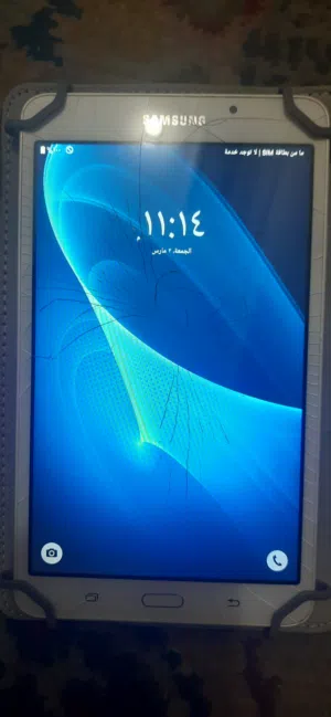 Samsung Galaxy Tab A 7.0 Memoryشغال   كلشي بلجهاز شغال حتي التاتشcardيبيله شاشه  and SIM card