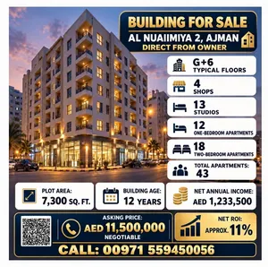 Building for Sale in Ajman Al Naemiyah