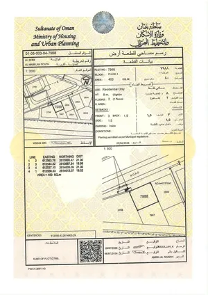 المعبيله الجنوبيه الرابعه خلف منتزه المعبيله مساحه 400 متر ارض مستويه واجهه كبيره بسعر مميز المالك