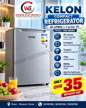 KELON 45L COMPACT REFRIGERATOR – BRAND NEW