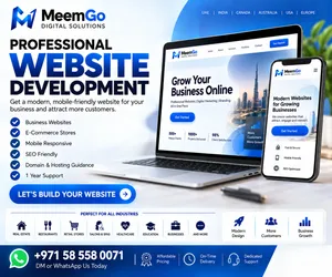 WEBSITE development and social media marketing