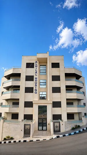 شركة الهلال للأسكان / عمارة دهب  - شقة ارضية مع ترس بإطلالة للبيع - مرج الحمام مقابل كازية السلام