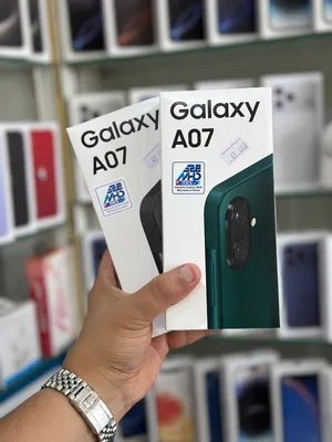 عرض خاص : Samsung A07 64gb - الهاتف جديد - مع ضمان وكيل سنه و بأقل سعر مواصفات و سعر ممتاز
