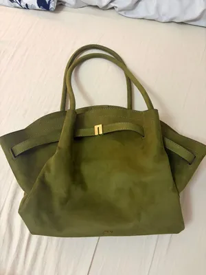 JW PEI Medium Hana Tote Bag in Faux Suede