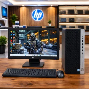 HP Core i7 6th Gen PC RAM 8GB SSD 256GB 19 Monitor Win 11 & Office 2024 Ready To Use