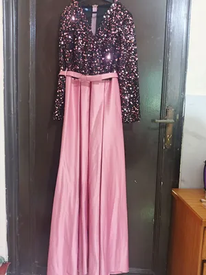 فستان سهرة شرعي نمرة 44