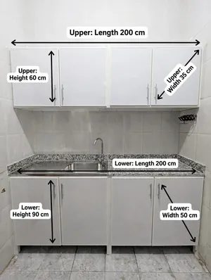 Aluminum kitchen cabinet for sell and make