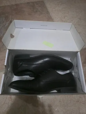Milano men's formal black shoes (Size 42) Leather Formal