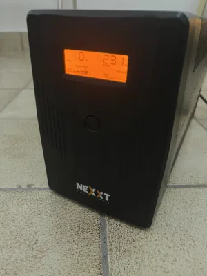 UPS NEXXT 1500VA أصلي - شاشة LCD 4 مخارج - حالة ممتاز
