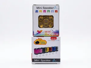 Mini Wireless Bluetooth Speaker WS-887 – FM Radio, SD Card, Hands-Free Calling (Brand New)