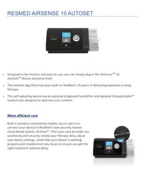 Auto cpap resmed استرالي
