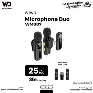 WIWU Microphone Duo Wireless Microphone ANC WM007