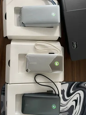 3x Anker Nano Power Bank 10,000mAh 30W – New / Like New / Used