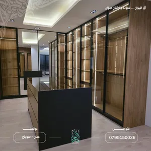 خزائن وغرف ملابس تفصيل حسب الطلب بتصاميم عصريه موديلات حديثه بأفضل الأسعار بالمملكه