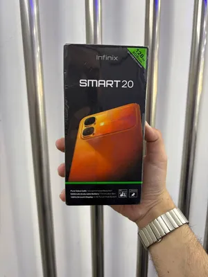 Infinix smart 20 4RAM / 128GB 	 	  جديد مسكر بالكرتونة  كفالة الوكيل الرسمي وشركتنا 3 سنوات