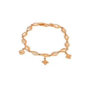 Bloom Charm Gold Bracelet