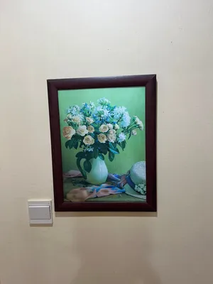 لوحة منزلية ورود