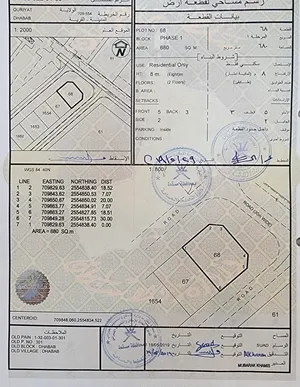 ارض جميله كورنر للبيع في بمه