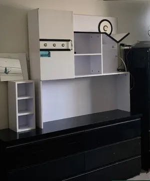 Wide drawer unit (dressing table), Stylish White Storage Cabinet with Unique Design - Good Condition