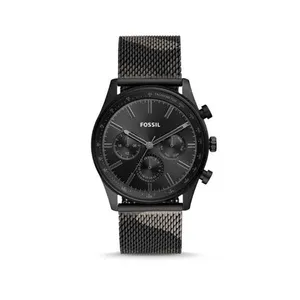 Fossil BQ2474 Sullivan Multifunction Camo Stainless Steel Black Watch