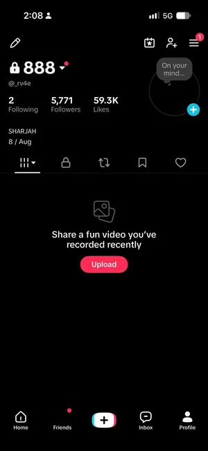 حساب تيك توك للبيع