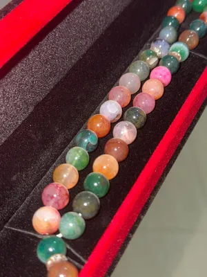 Premium multicolor Aqeeq misbaha brand new