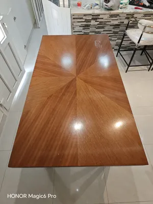 Used Kitchen & Dinning Table Chairs (MALAYSIAN with covers) Gas Cooker AirFrayer ONLY FOR OMR 99/-
