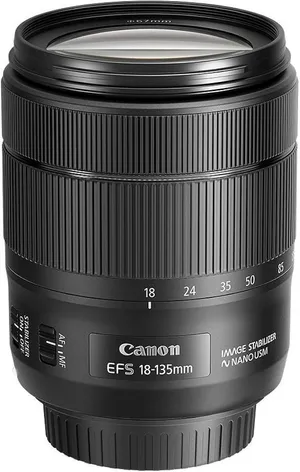 عدسة نانو 18-135 USM استخدام خفيف جدا Canon EF-S 18-135mm f/3.5-5.6 IS USM (المعروفة بعدسة النانو)
