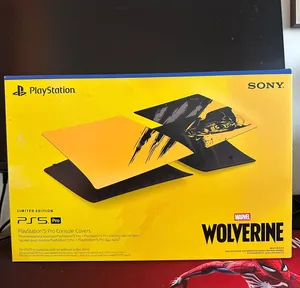 NEW PS5 Pro Console Covers – Marvel's Wolverine Battle Yellow Limited Edition